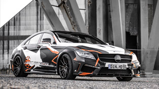 m&d designs camouflaged mercedes-benz cls 500 black edition stealth