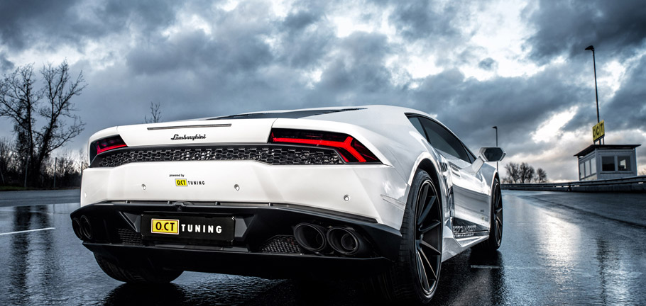 2016 O.CT Tuning Lamborghini Huracan O.CT800 Supercharged Rear View