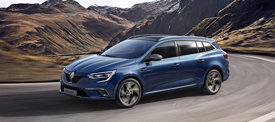 Renault Megane Sport Tourer GT Front View