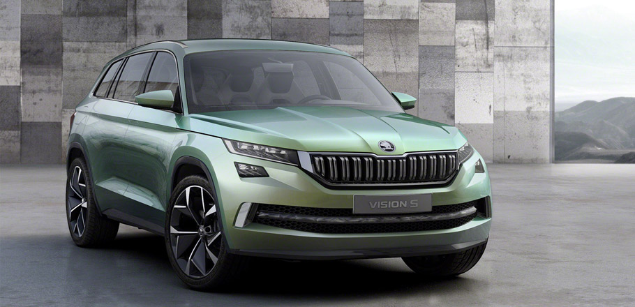 Skoda VisionS Concept Front View