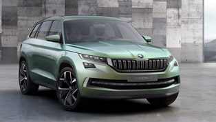 Skoda VisionS Concept Revealed in Details. To Feature Plug-in Hybrid Powertrain