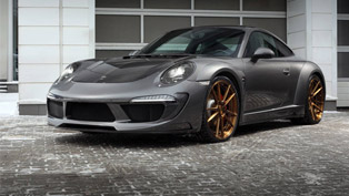 topcar releases carbonized porsche 991 carrera 4s with stinger body kit