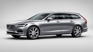 volvo has proudly showcased the stylish and functional 2016 v90