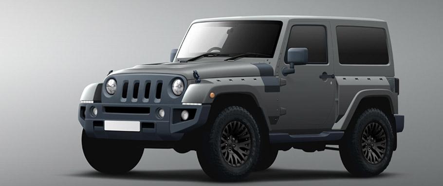  Kahn Jeep Wrangler Black Hawk Edition