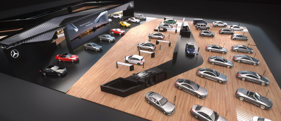 Mercedes-Benz Dream Car Collection - The Stand
