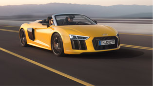Audi R8 Spyder: The Star at the New York Auto Show