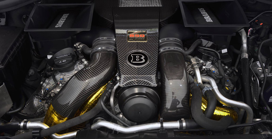 BRABUS Mercedes-Benz GLE 63 Coupe Engine