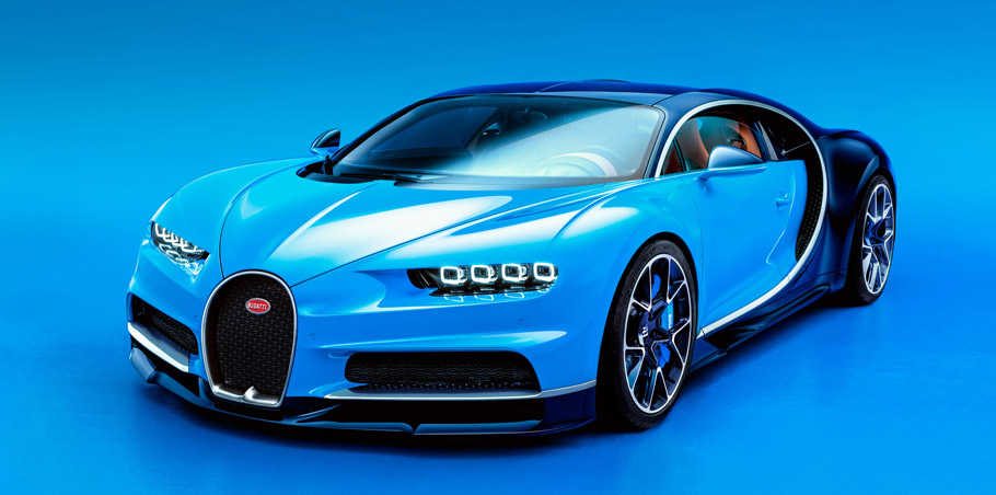 Bugatti Chiron Front View