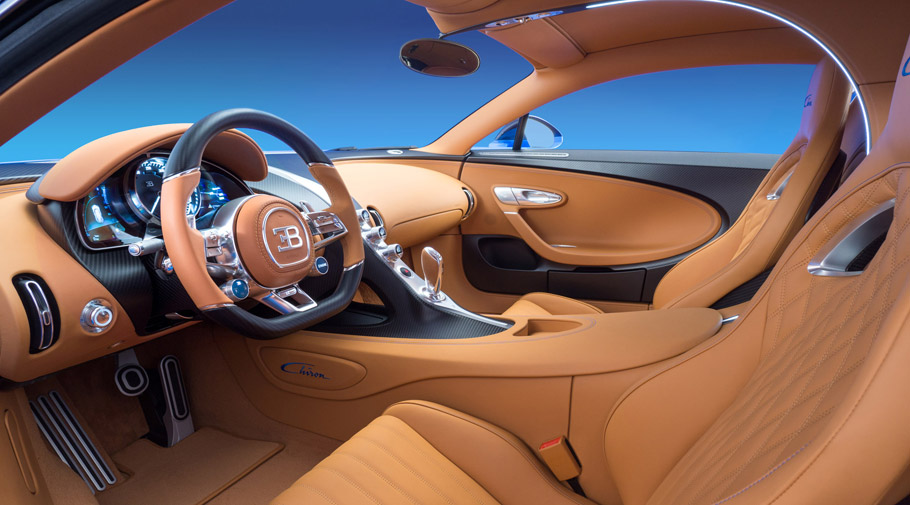 Bugatti Chiron Interior 
