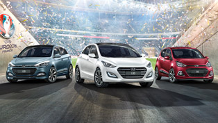 Hyundai i10, i20 and i30 GO! are Dedicated to UEFA EURO 2016 