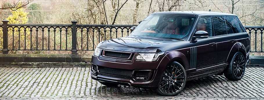 2016 Kahn Range Rover RS Pace Car Black Kirsch Over Madeira Red front view