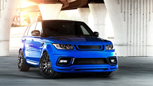You Will Fall in Love with Kahn’s Range Rover Sport RS Pace Car in Imperial Blue