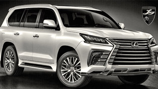Larte Design Reveals its Top Secret Project: Lexus LX 570
