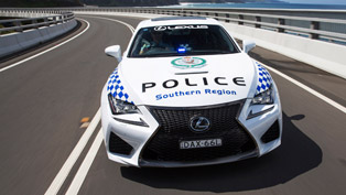 lexus rc f is the newest nsw police vehicle