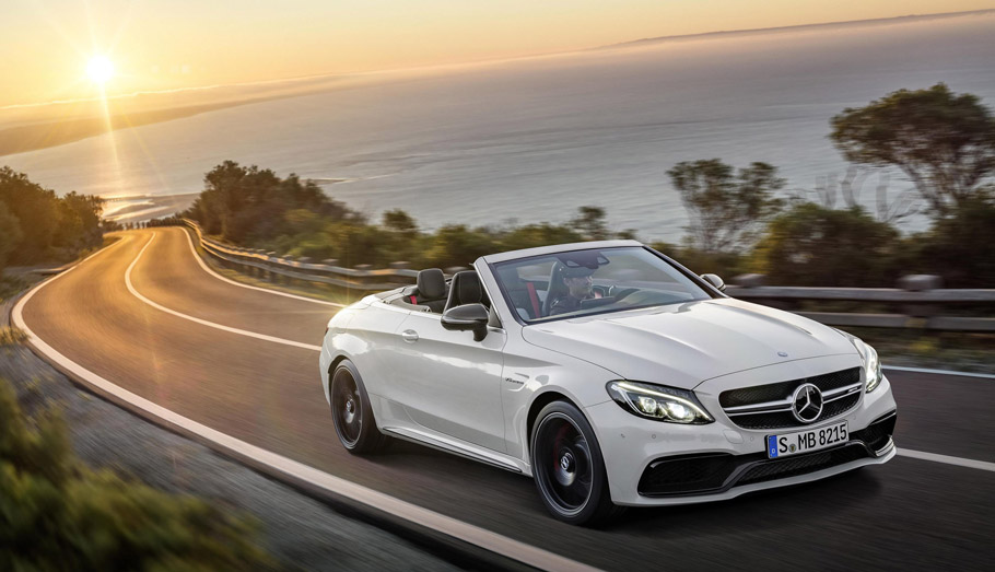 Mercedes-AMG C63 Cabriolet Front View