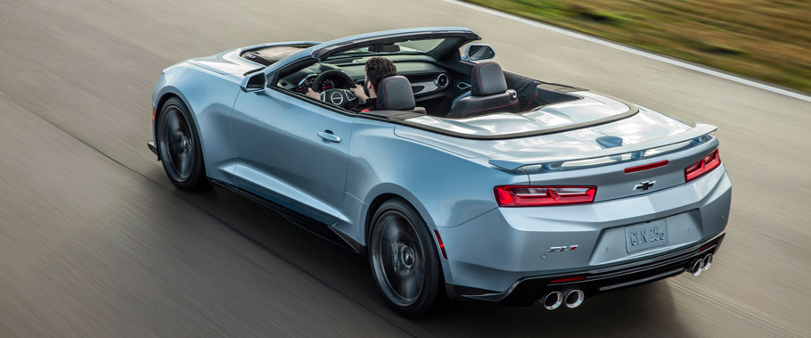 2017 Camaro ZL1 Convertible Rear View