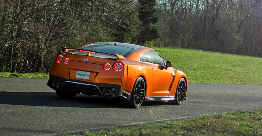 2017 Nissan GT-R Rear View