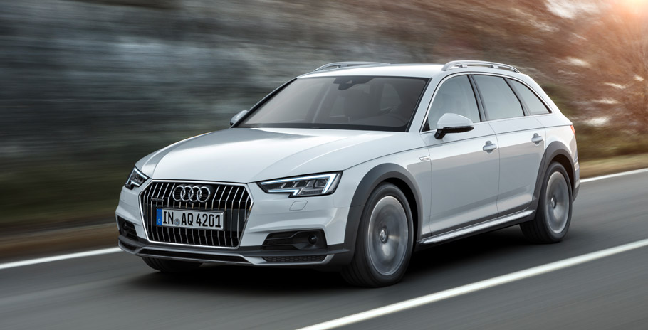 Audi A4 allroad quattro front view 