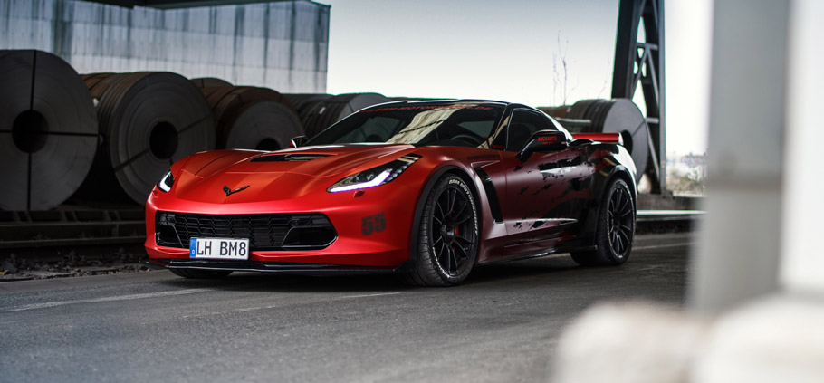 BBM Motorsport Chevrolet Corvette C7 Z06 Front View