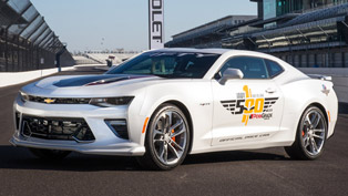 2017 camaro 50th anniversary will be the pace car at the indianapolis 500!