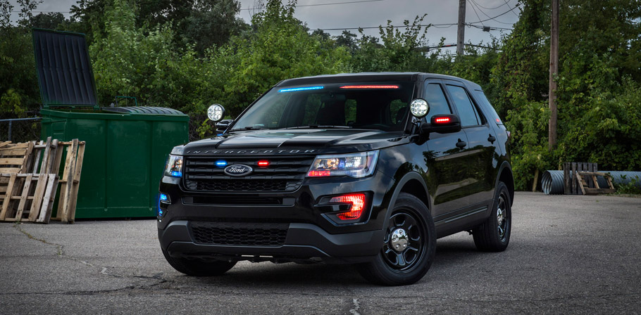 2016 Ford Police Interceptor Utility Vehicle front view