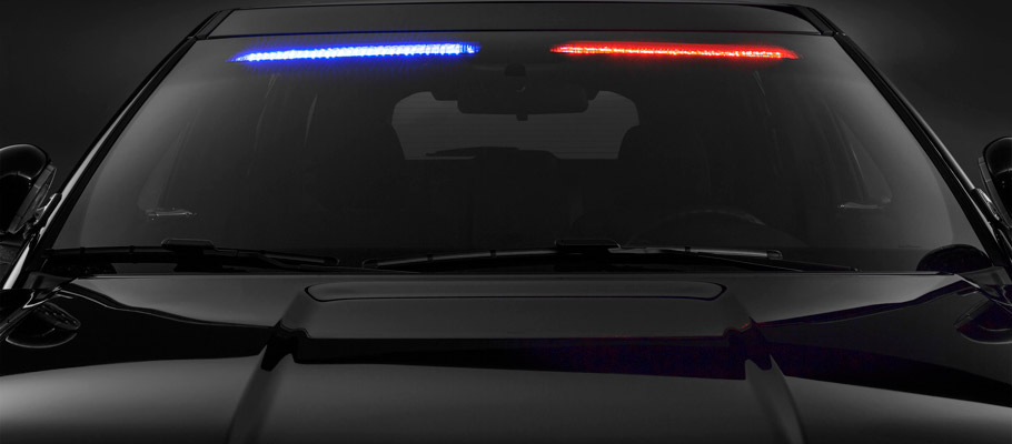 2016 Ford Police Interceptor Utility Vehicle interior visor light 