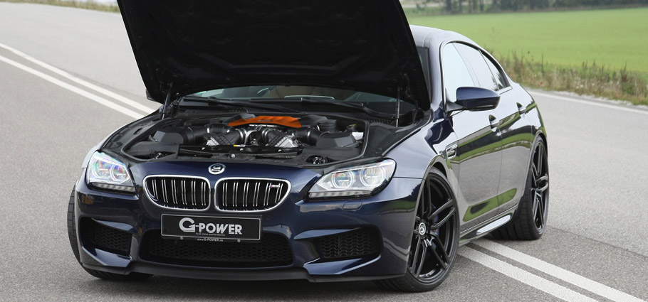 G-Power BMW M6 F06 Bonnet Open