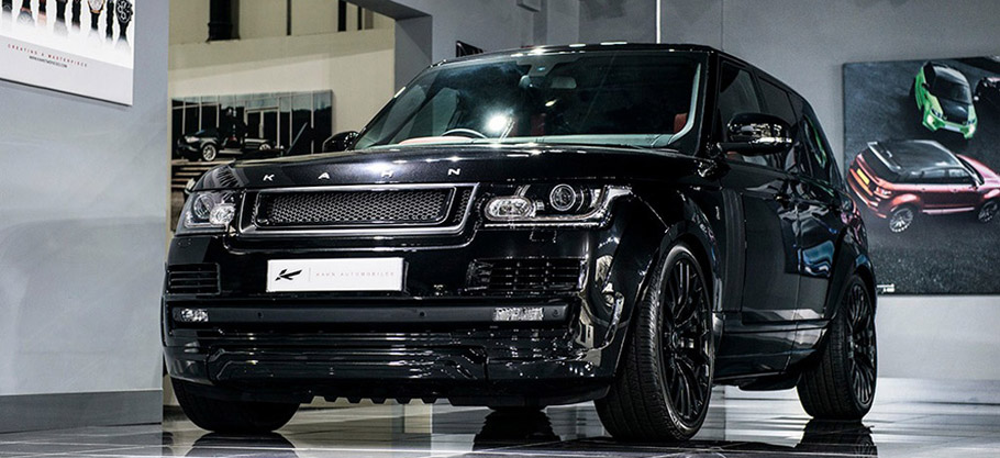 Kahn Range Rover Vogue RS Edition front view
