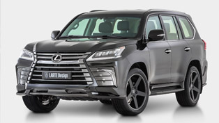 larte design finally reveals the secret tuning project based on lexus lx 570