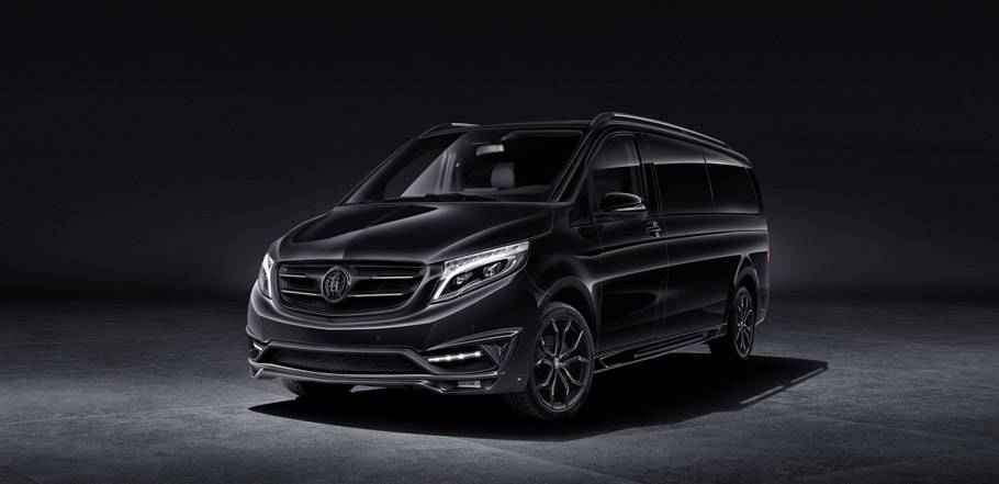 Larte Design Mercedes-Benz V-Class Black Crystal front view