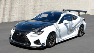 lexus rc f gt concept will be proudly demonstrated at long beach for a rather special event