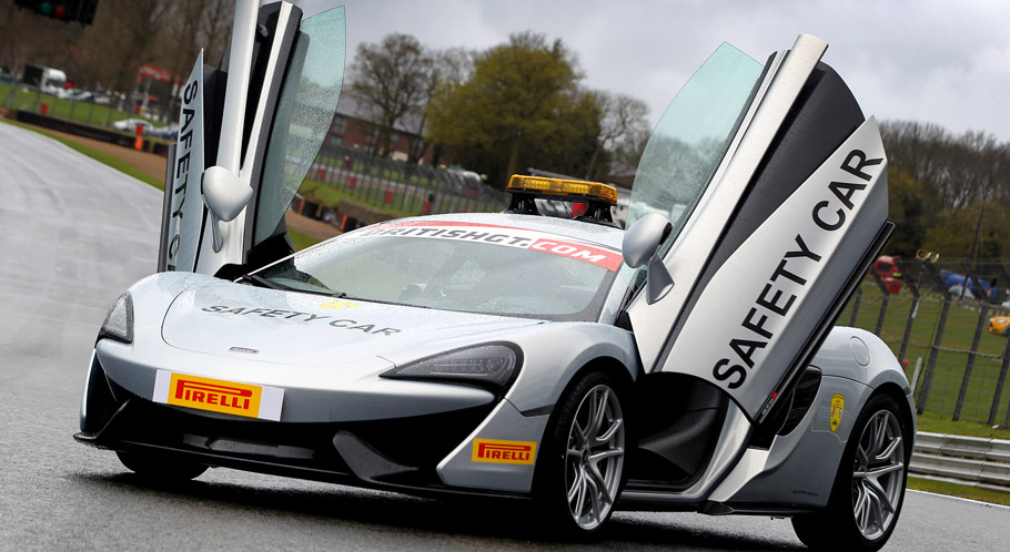 McLaren 570S Coupe Safety Car Front view