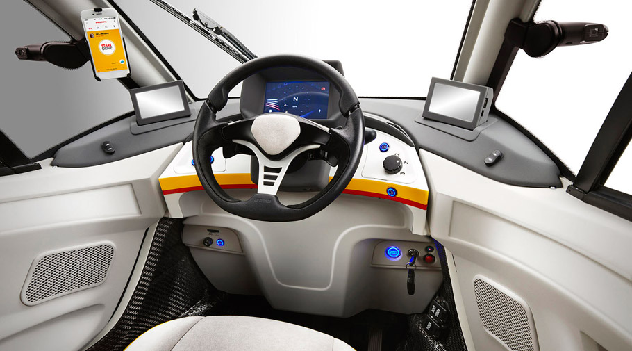 Shell Concept Car interior 