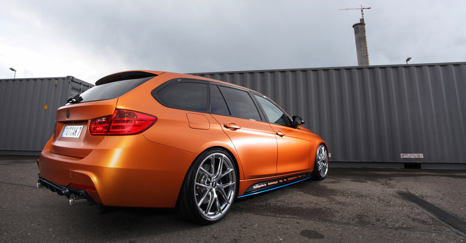 Tuningsuche BMW 328i Touring F31 Rear and Side View