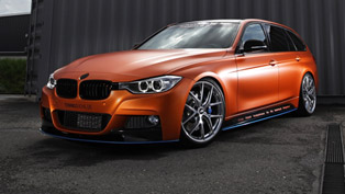 sophisticated and dramatic: this is tuningsuche’s version of bmw 328i touring
