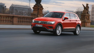 volkswagen showcases the fresh and muscular tiguan!