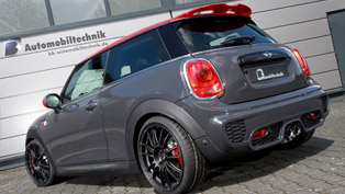 why this mini john cooper works has nothing to do with a regular one?