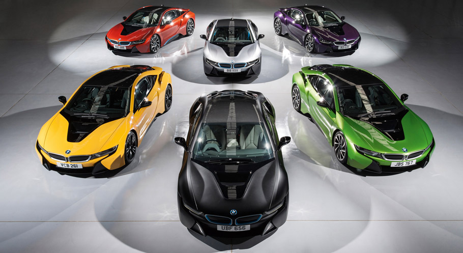 BMW Individual i8 Exterior Paint Programme front view