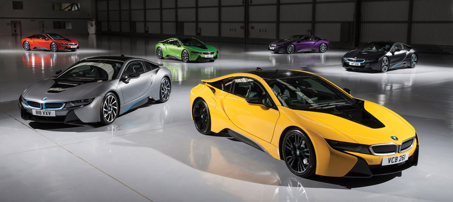BMW Individual i8 Exterior Paint Programme  side view