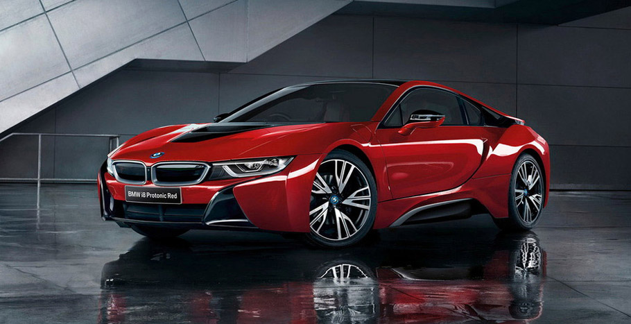 BMW i8 Celebration Edition side view