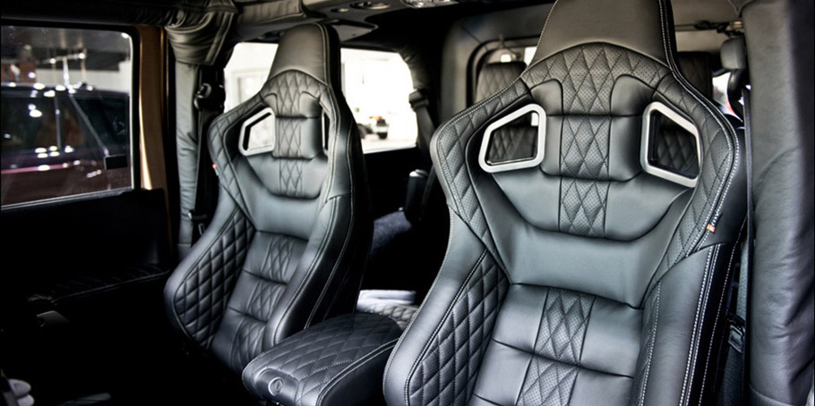  Kahn Jeep Wrangler Sahara CJ300 Adventure Edition interior 