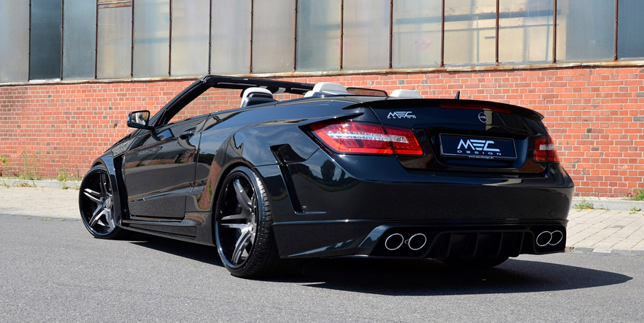 MEC DESIGN Mercedes-Benz E-Class Cabriolet Cerberus rear and side view