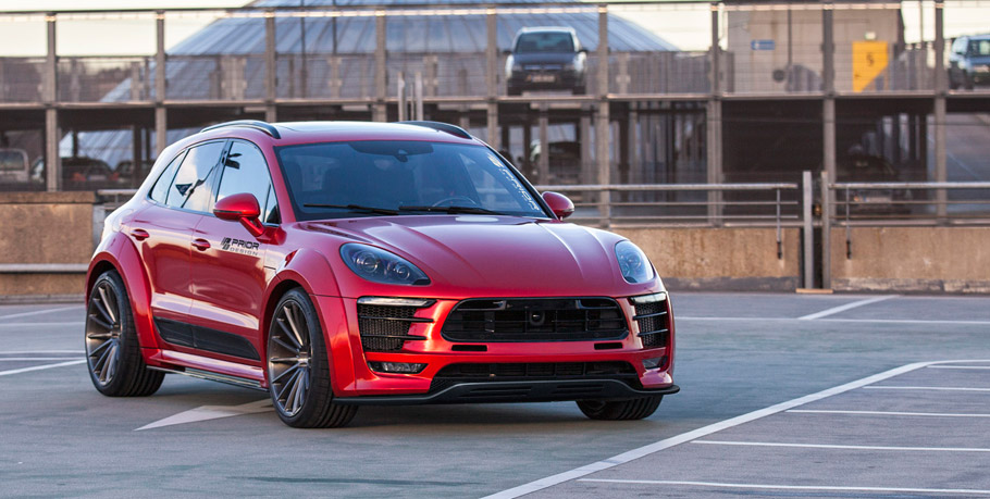 Prior-Design Porsche Macan PD600M front view 