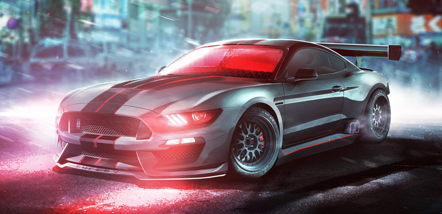 Cyclops Driving Shelby Mustang GT350R