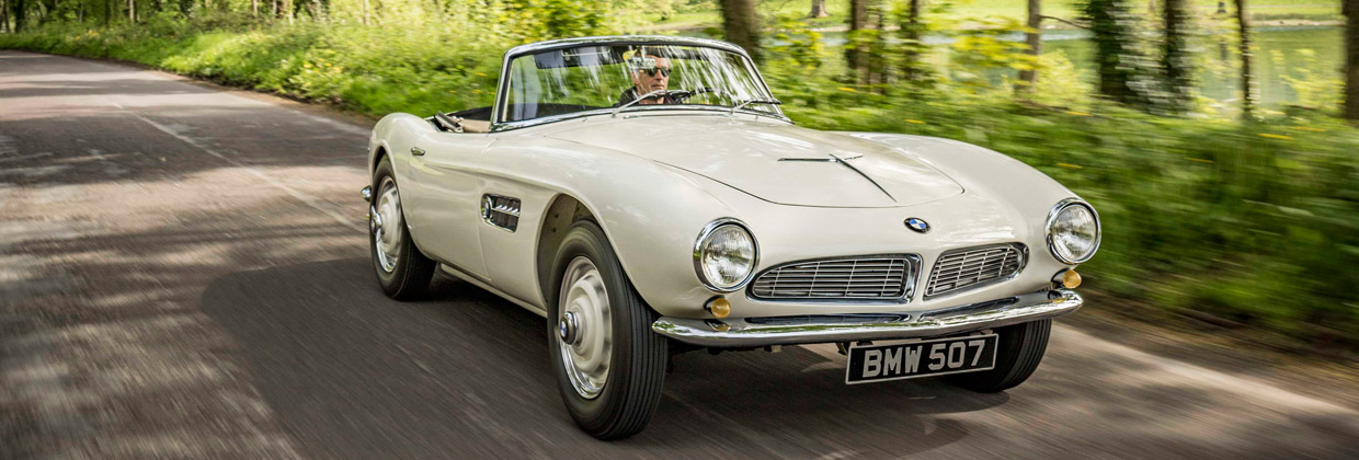 1957 BMW 507 front view