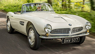 iconic 1957 bmw 507 makes exclusive comeback at goodwood