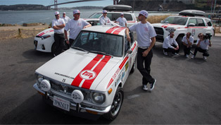corolla celebrates its 50th anniversary with a rather special race! how cool is that?