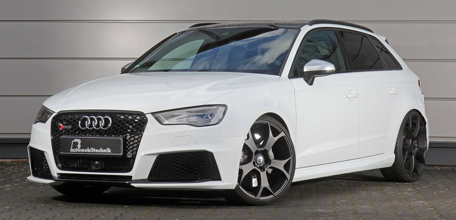 B&B Audi RS3 8V front view
