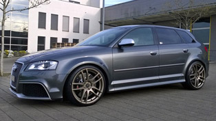 barracuda racing audi rs3 8p “shoxx” with exclusivity and style