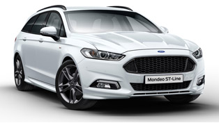 Mondeo ST-Line: sporty, aggressive and confident. We like it. 
